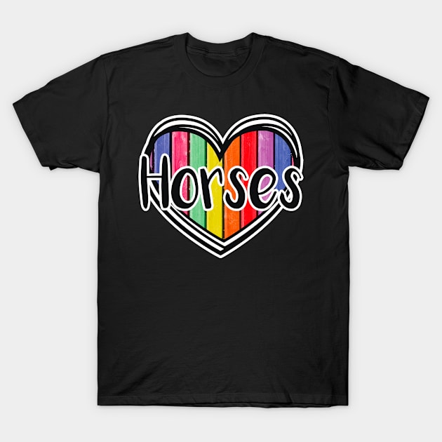 Horses boy or girl T-Shirt by SerenityByAlex